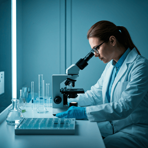imagen referencial de Laboratorio Clínico